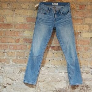Madewell Light Denim Skinny Jeans